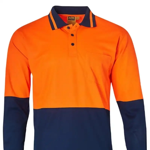 Picture of Winning Spirit, TrueDry L/S Safety Polo